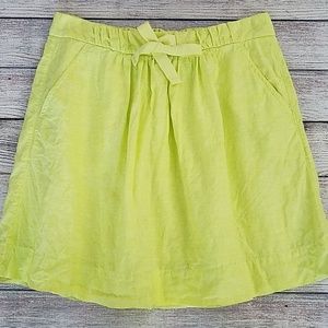 NWOT J Crew Linen Mini - Sz. 2